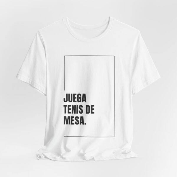 Juega Tenis De Mesa - Camisa Unisex - Blk - Image 5