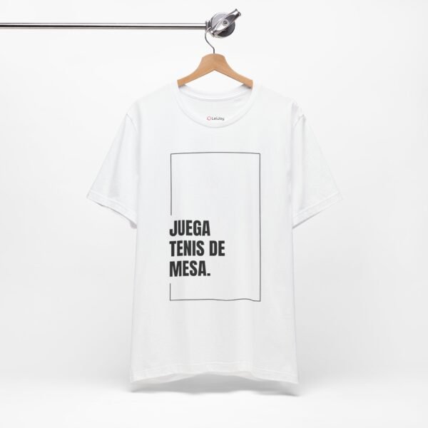 Juega Tenis De Mesa - Camisa Unisex - Blk - Image 6