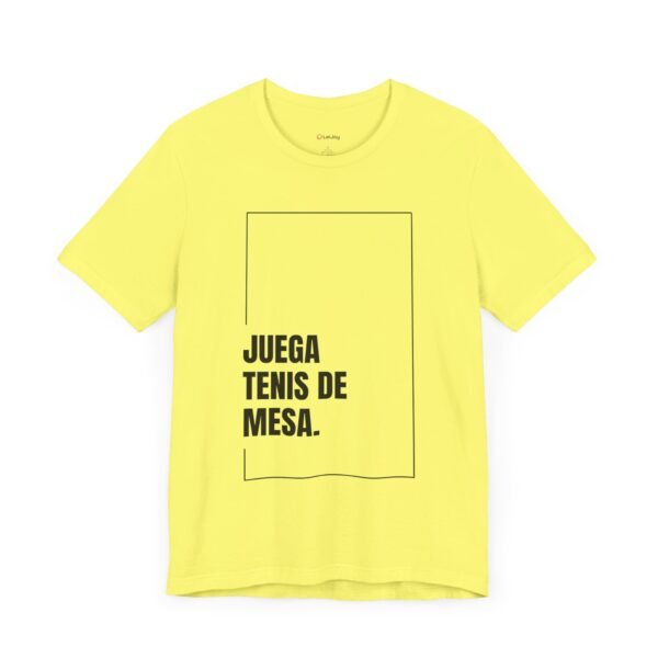 Juega Tenis De Mesa - Camisa Unisex - Blk - Image 14