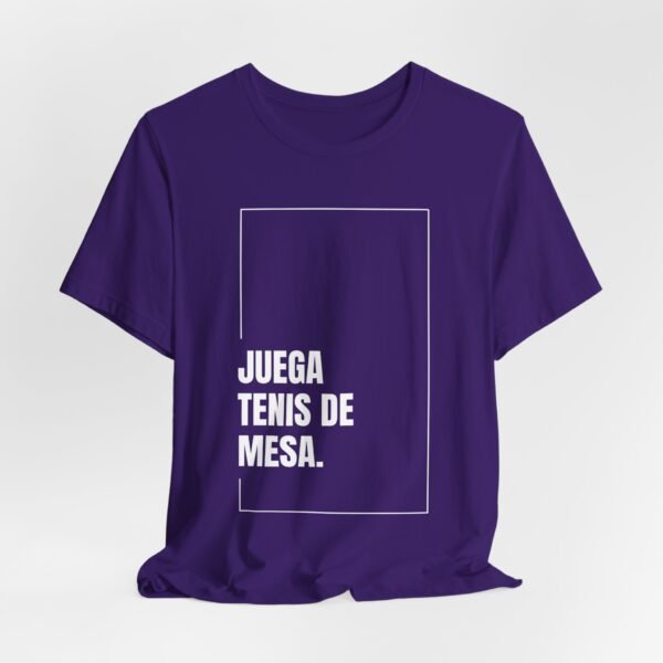 Juega Tenis de Mesa - Camisa Unisex - Wh