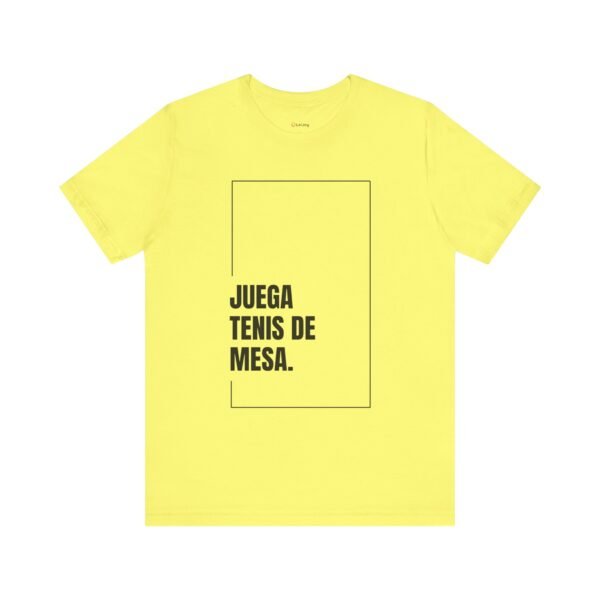 Juega Tenis De Mesa - Camisa Unisex - Blk - Image 12