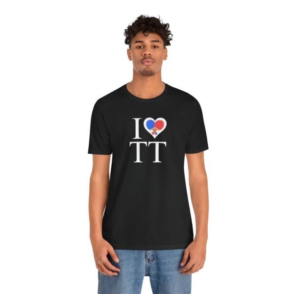 I Love Table Tennis - Camisa Unisex - Blk - Image 6